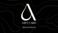 ATORI 'a' monogram gift card
