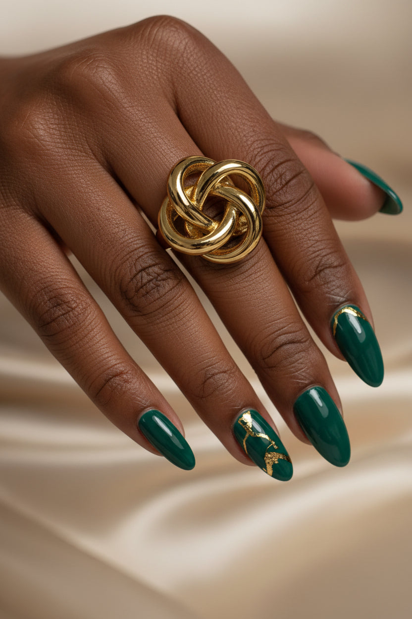 Gold Plated Stainless Steel Harmony Ring