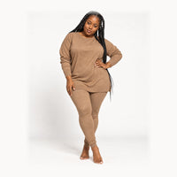 NuNu Brown OS Legging Set